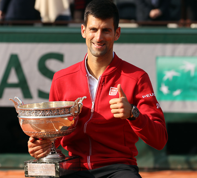 Djokovic Roland Garros Tonelli